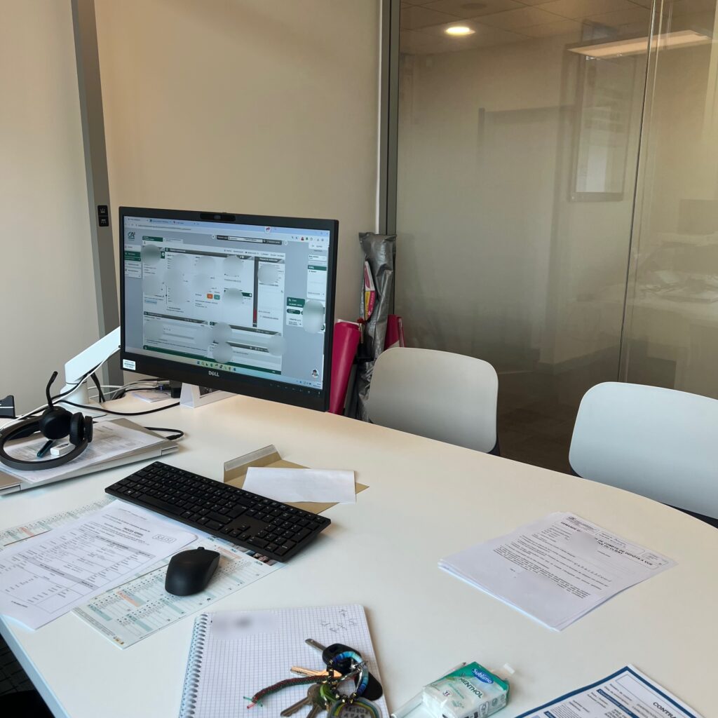 Rendez-vous client stage Crédit Agricole
