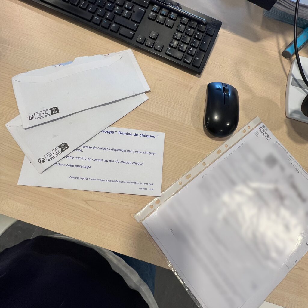 Courrier reçus